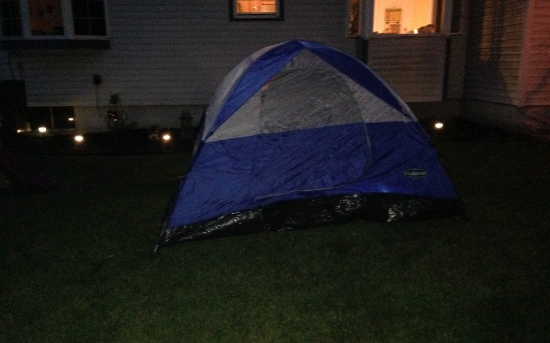 Camping out