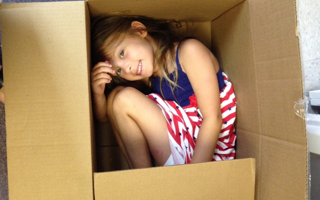 Maddy in a box 