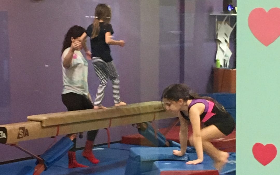 First gymnastics class